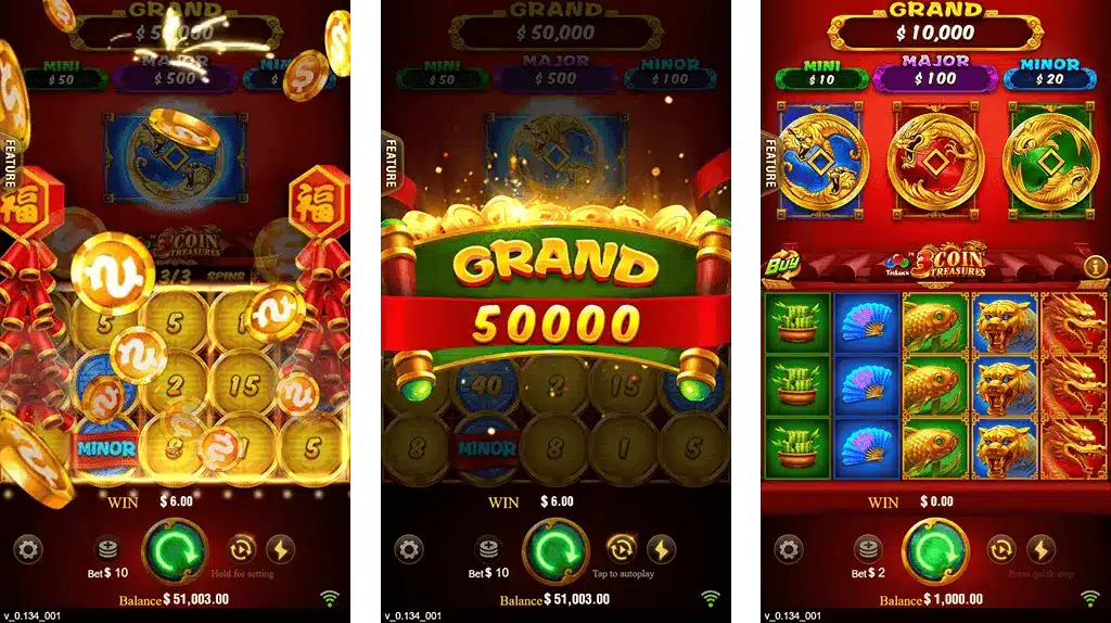 3 Coins Pro9 Bonus